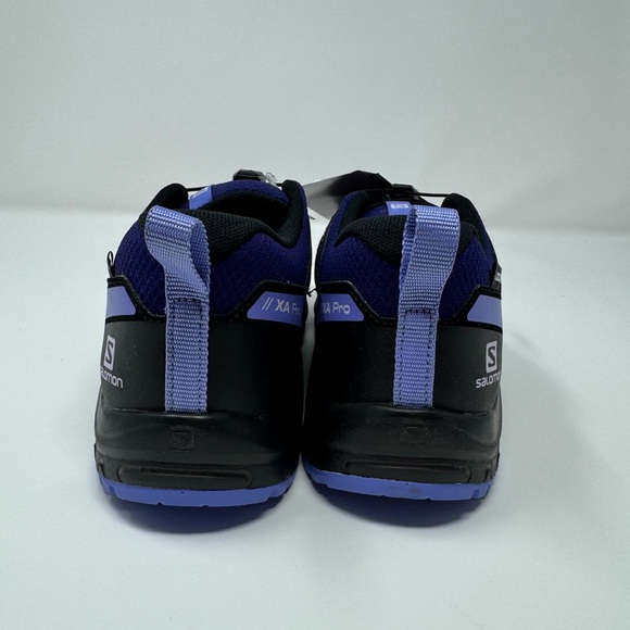 SALOMON XA PRO V8 CS WATERPROOF TRAIL RUNNING SHOES KIDS' SIZE 5 ••BRAND NEW •• - Picture 4 of 7